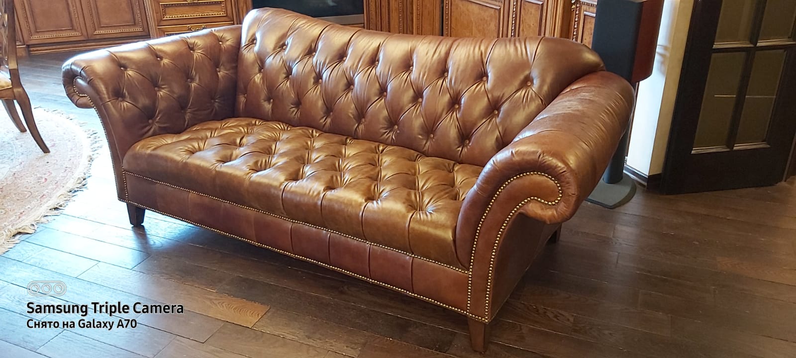 Перетяжка дивана. Вяземский